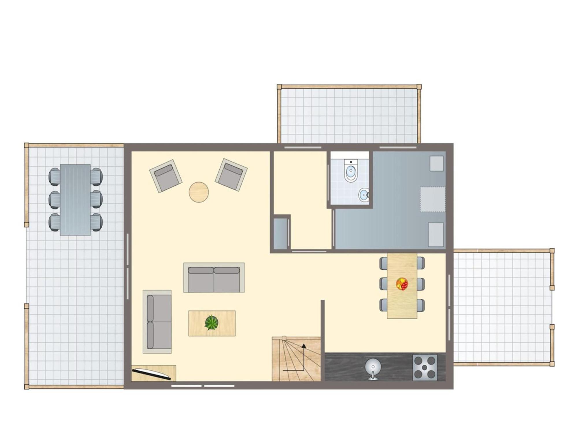 Holiday Home On The Water With Veranda Simonshaven ภายนอก รูปภาพ
